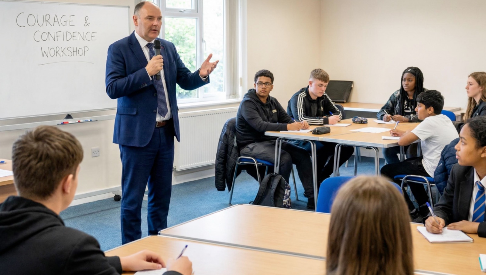 David Tomaszewski, New Speech stammering trainer, in England